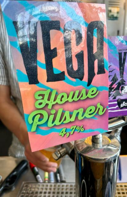 Vega House Pilsner 4.7%, Vega, Sweden