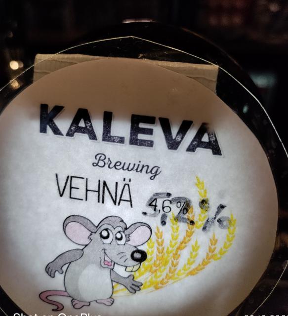 Vehnä 5.2%, Kaleva Brewing Company, Finland