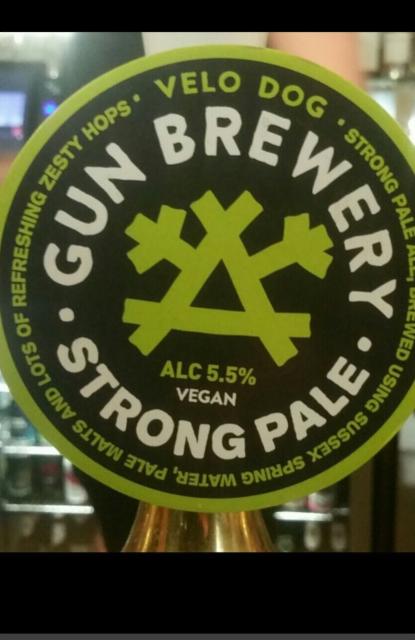 Velo Dog Strong Pale 5.5%, Gun Brewery, England