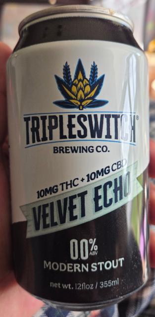 velvet echo 0.0%, Tripleswitch Brewing Co., United States