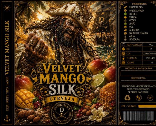 Velvet Mango Silk 5.0%, Dan's Brewing Co, Brazil