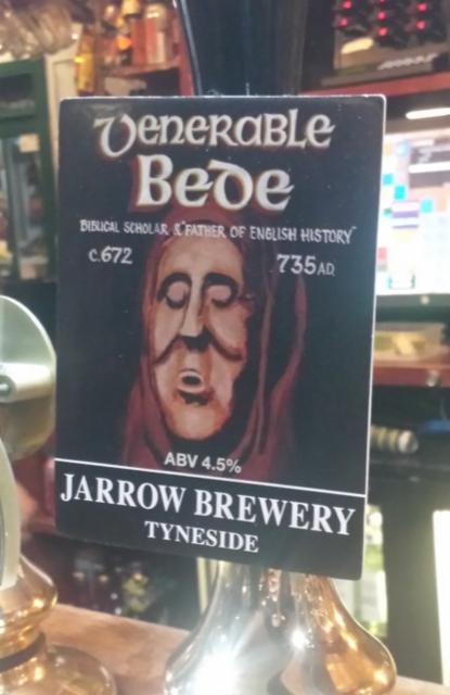 Venerable Bede 4.5%, Jarrow Brewery, England