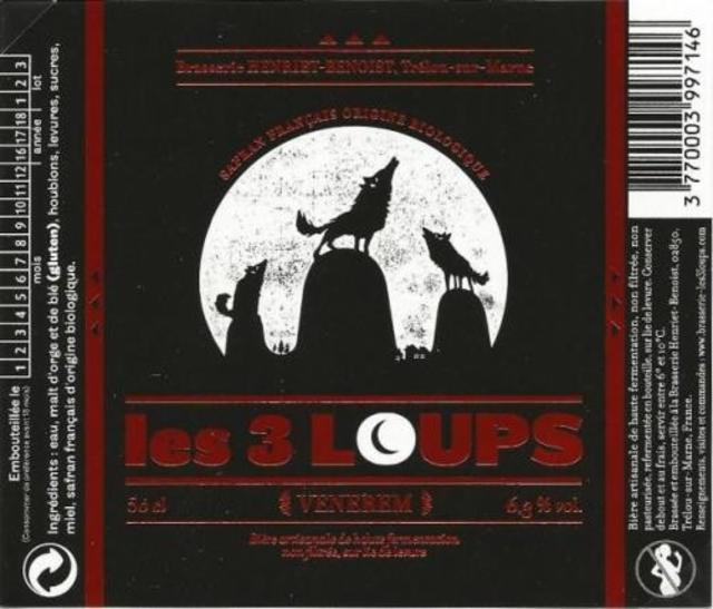 Venerem 6.3%, Les 3 Loups, France