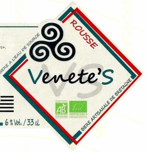 Vénète'S Rousse 6.0%, Brasserie Vénète'S, France