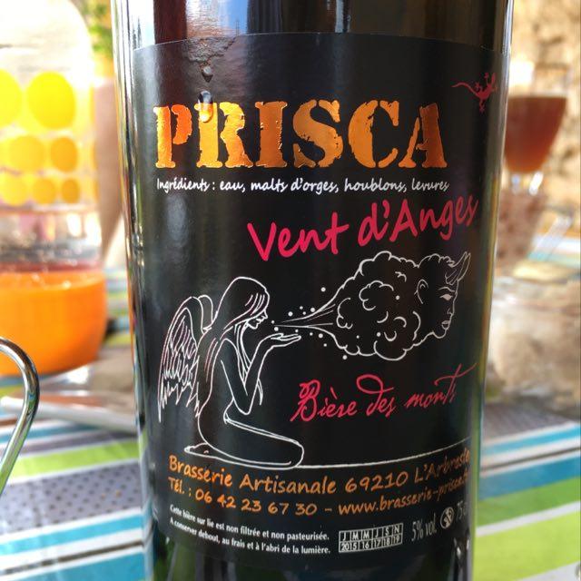 Vent D'Anges Bière Des Monts 5.0%, Brasserie Prisca [Closed], France