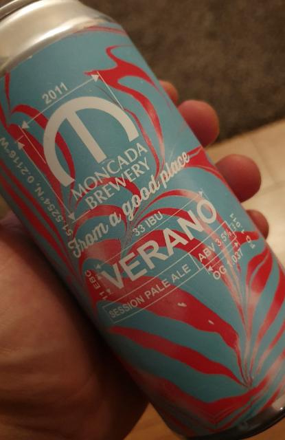Verano 3.5%, Moncada Brewery, England
