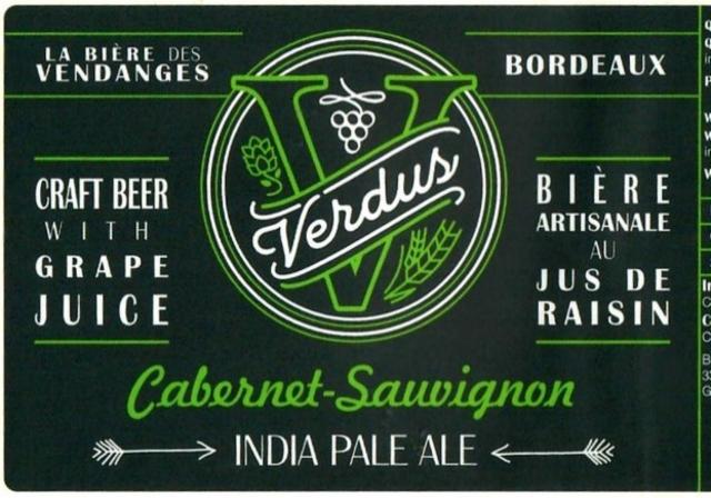 Cabernet-Sauvignon 6.5%, Brasserie Verdus, France