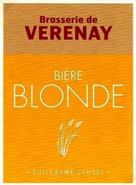 Verenay Blonde 5.0%, Brasserie De Verenay, France