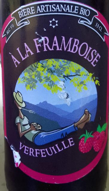 Verfeuille À La Framboise 5.0%, Verfeuille En Cévennes, France