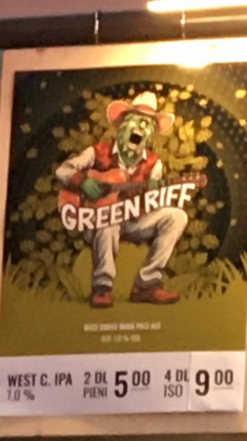 Verikko green riff, Verikko