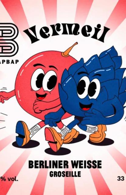 Vermeil 4.0%, Brasserie BAPBAP, France