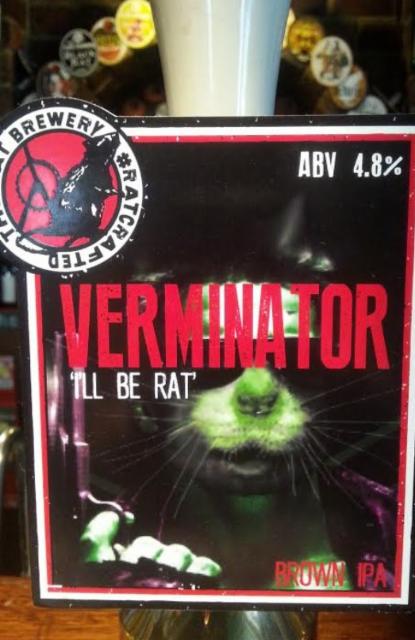 Verminator 4.8%, The Rat Brewery, England
