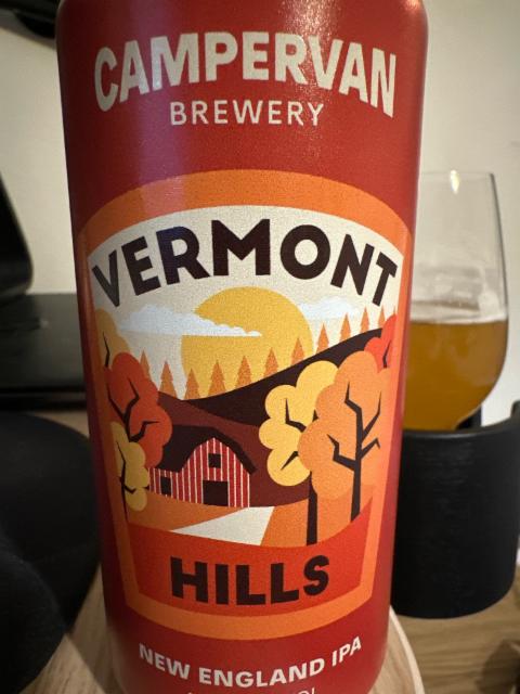 Vermont hills 5.5%, Campervan Brewery, Scotland