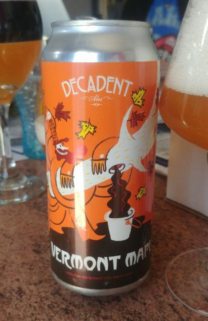 Vermont maple 4.7%, Decadent Ales, United States
