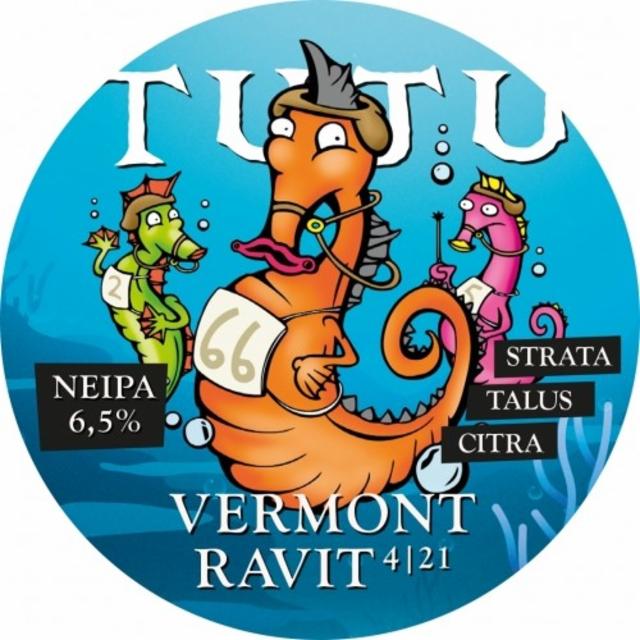 Vermont Ravit 4/21 6.5%, Panimoyhtiö Tuju, Finland