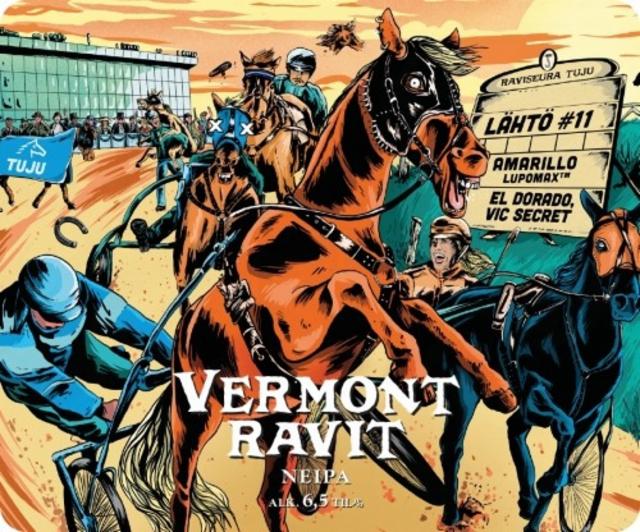 Vermont Ravit Lähtö #11 6.5%, Panimoyhtiö Tuju, Finland