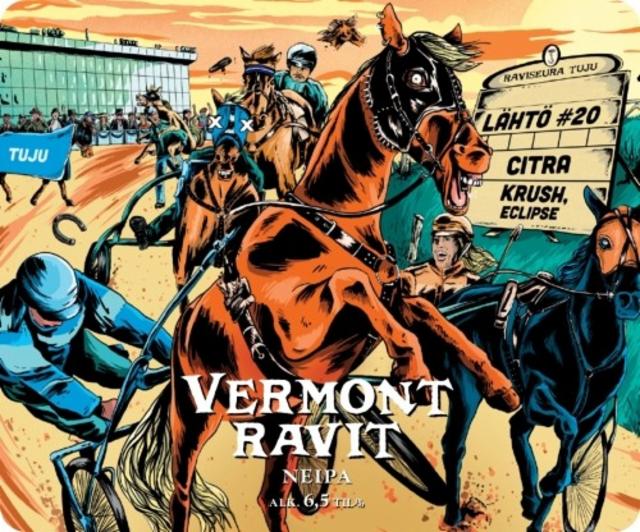 Vermont Ravit Lähtö #20 6.5%, Panimoyhtiö Tuju, Finland