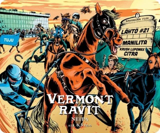 Vermont Ravit Lähtö #21 6.5%, Panimoyhtiö Tuju, Finland