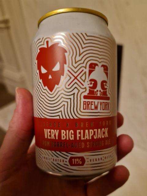 Very Big Flapjack Rum barrel-aged Strong Ale 11.0%, Fierce Beer Ltd, Scotland