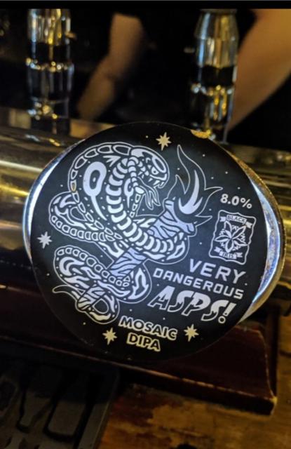 Very Dangerous Asps! 8.0%, Black Iris Brewery, England