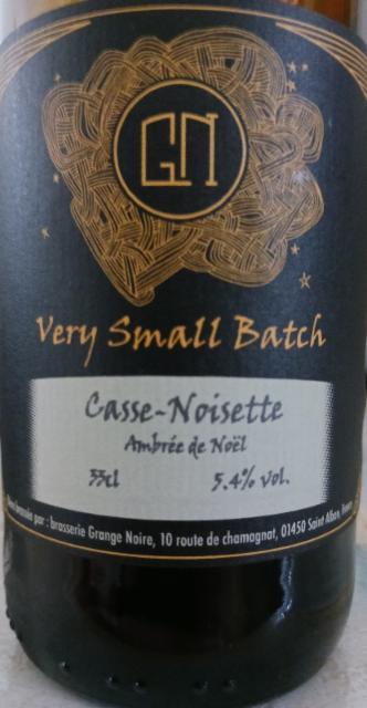 Casse noisette 5.4%, Brasserie Grange Noire, France