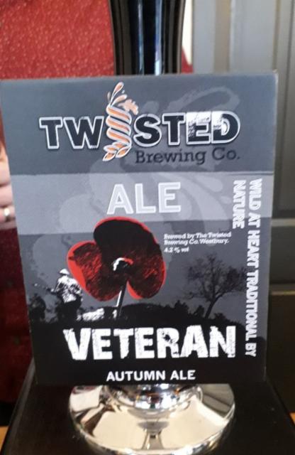 Veteran 4.2%, Twisted Brewing, England