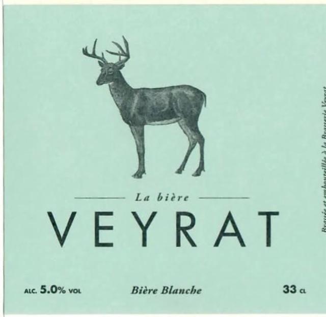 Veyrat Blanche 5.0%, Brasserie Veyrat, France