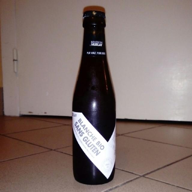 Blanche Bio Sans Gluten 4.4%, Brasserie De Vézelay, France