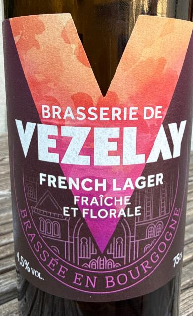 Vezelay french lager, Brasserie De Vézelay