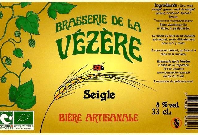 Vézère Seigle, Brasserie De La Vézère