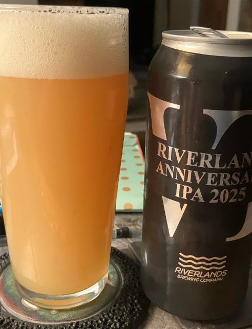 VI Riverlands Anniversary IPA 2025, Riverlands Brewing Company