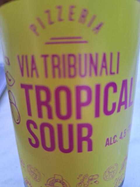 Via Tribunali Tropical Sour 4.5%, Kakola Brewing Company, Finland