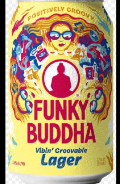 Vibin' Groovable Lager 5.0%, Funky Buddha Brewery (Constellation Brands), United States