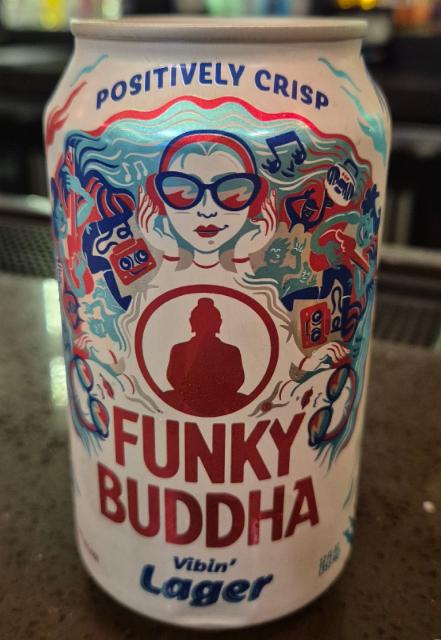 Vibin Lager 5.0%, Funky Buddha Brewery (Constellation Brands), United States