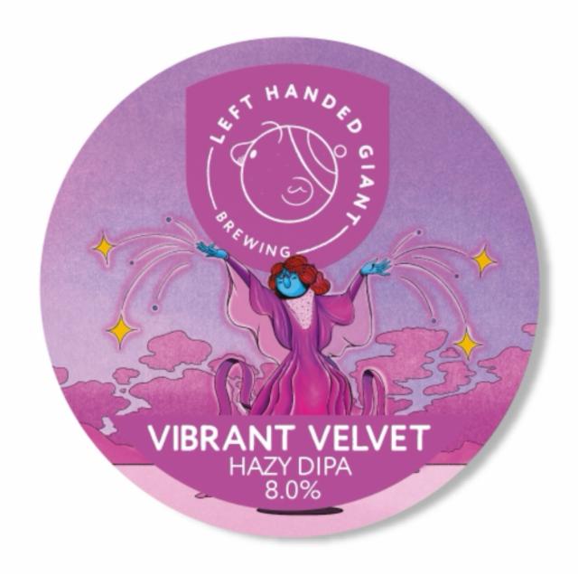Vibrant velvet 8.0%, Left Handed Giant Brewing, England