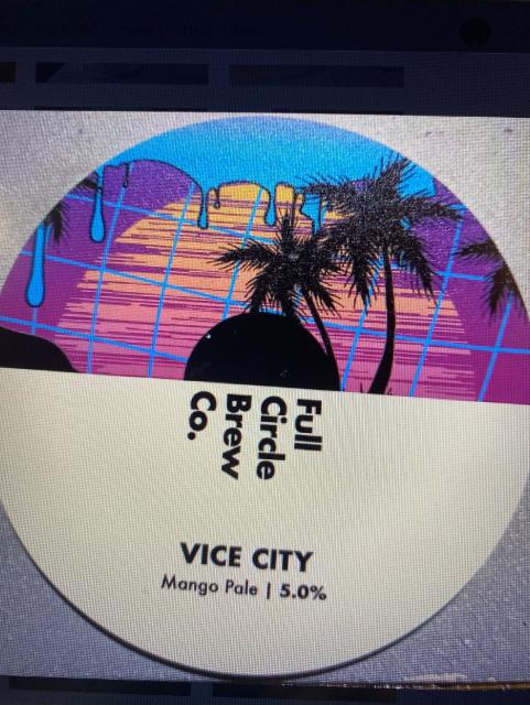 Vice City 5.0%, Full Circle Brew Co., England