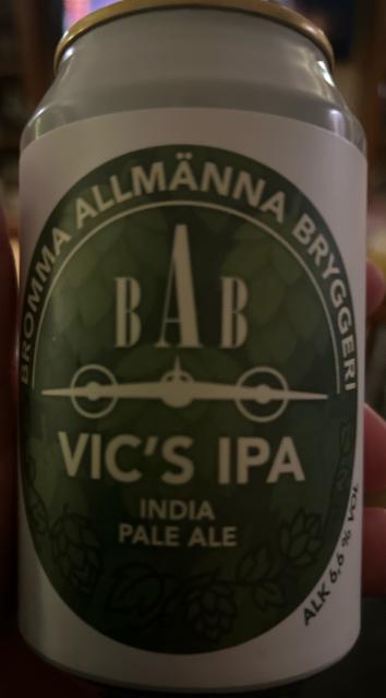 VIC'S IPA, Bromma Allmänna Bryggeri