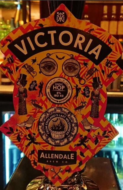 Victoria 5.0%, Allendale Brewery, England