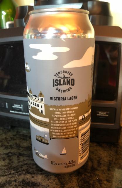 Victoria lager 5.5%, Vancouver Island Brewery, Canada