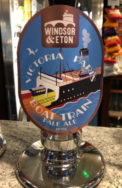 Victoria Paris Boat Train 4.0%, Windsor & Eton Brewery, England