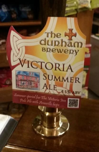 Victoria Summer Ale 4.1%, The Durham Brewery, England