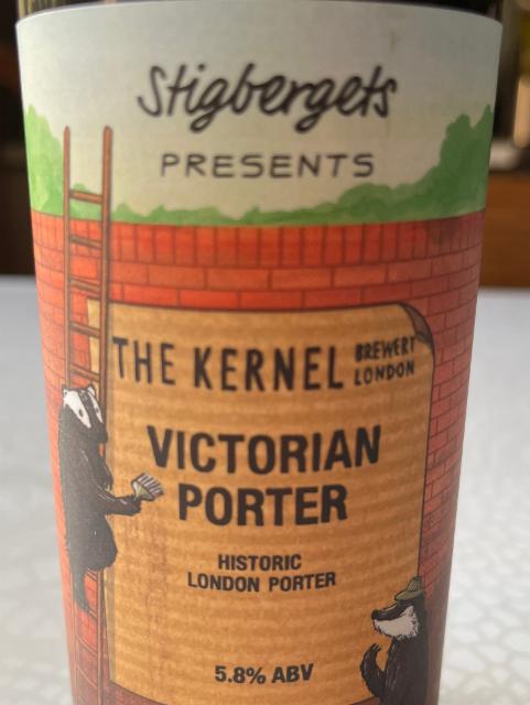 Victorian Porter 5.8%, Stigbergets Bryggeri, Sweden