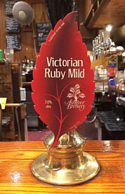 Victorian Ruby Mild 7.0%, Ashover Brewery, England