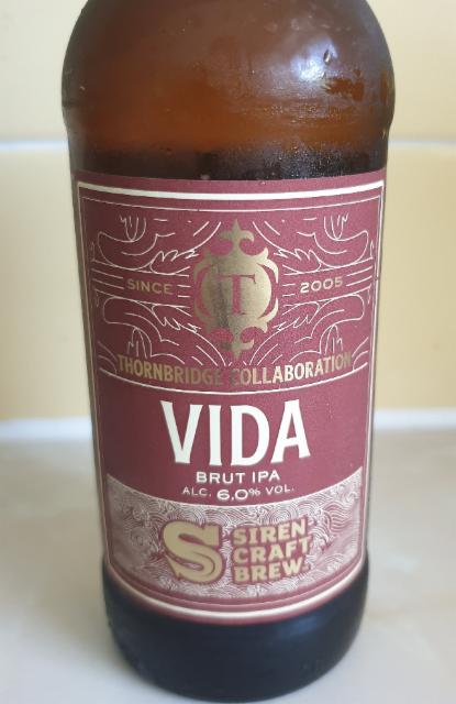 Vida 6.0%, Thornbridge Brewery, England