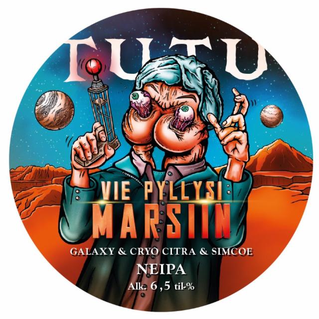 Vie Pyllysi Marsiin 6.5%, Panimoyhtiö Tuju, Finland