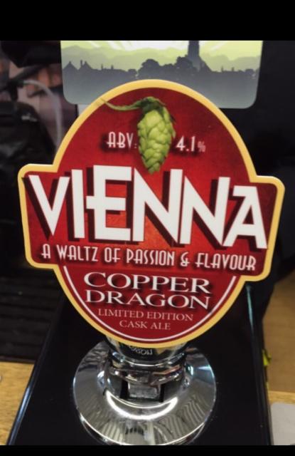 Vienna 4.1%, Copper Dragon Brewery, England