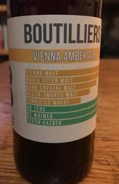 Vienna Amber Ale 5.7%, Boutilliers Ltd, England