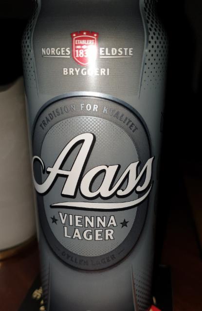 Vienna lager 4.7%, Aass Bryggeri, Norway