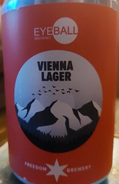 Vienna Lager 4.0%, Freedom Brewery, England
