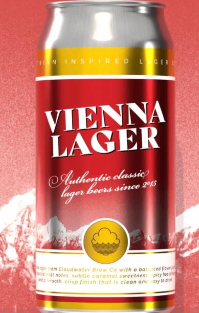 Vienna Lager 5.0%, Cloudwater Brew Co., England